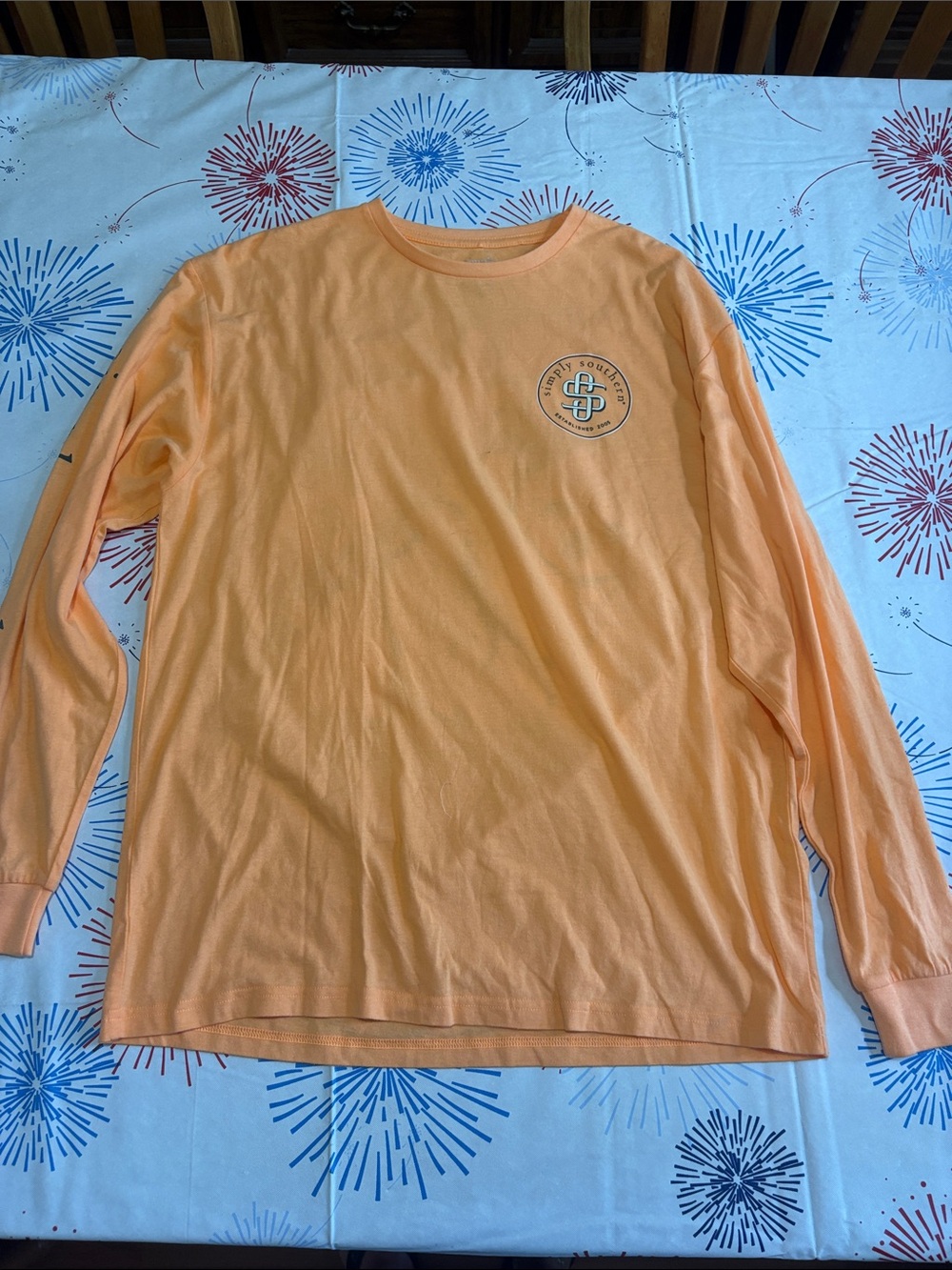 NWT SIMPLY SOUTHERN LONG SLEEVE T-SHIRT